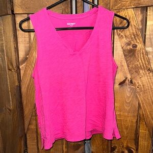 Old Navy Hot Pink Sleeveless Tank Top